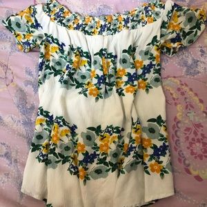 Old Navy Flower Top